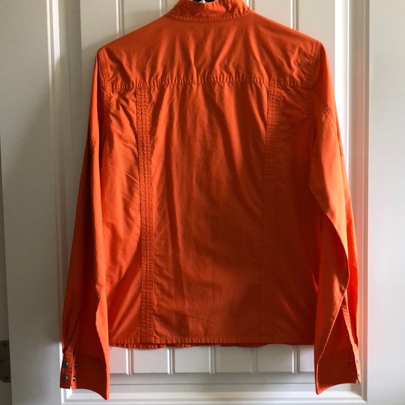 Harley Davidson Snap Down Long Sleeve Blouse - Picture 6 of 6